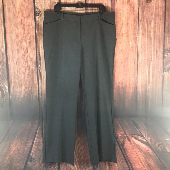 worthington modern fit straight leg pants